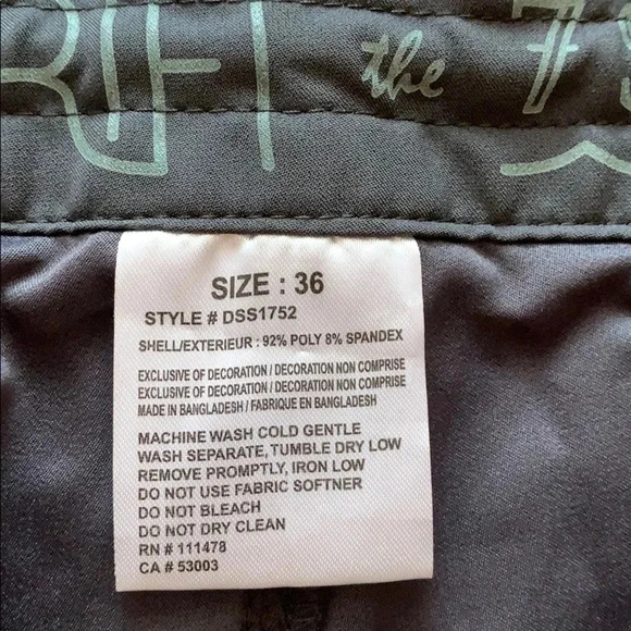 Drift the Seven Seas Men’s Board Shorts Swim Trunks Size 36 NWT - Picture 6 of 7